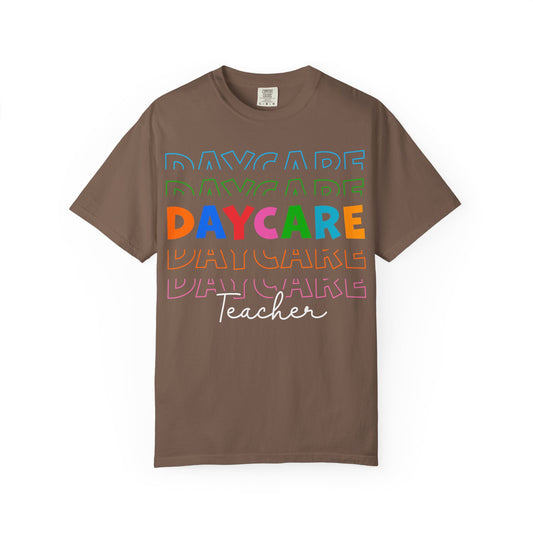 Daycare Teacher T-Shirt, Unisex Gift for Educators, Classroom Apparel, Teacher Appreciation, Cute Teacher Tee