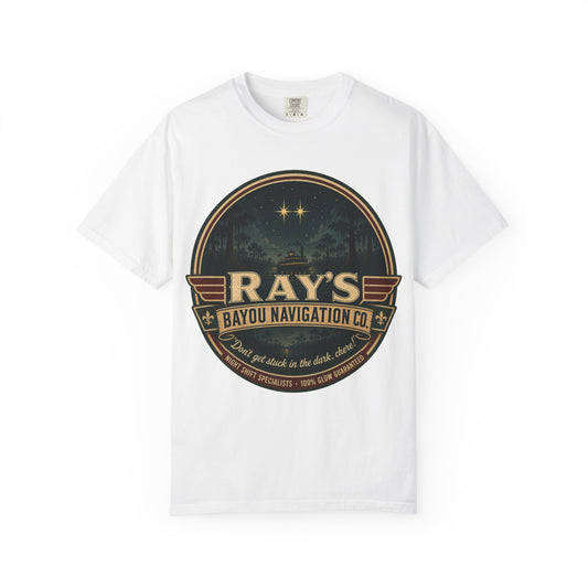 Ray’s Bayou Navigation Co. T-Shirt — Vintage Cajun Bayou Graphic Tee