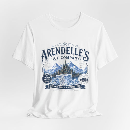 Arendelle's Ice Company T-Shirt — Vintage Mountain Graphic Tee