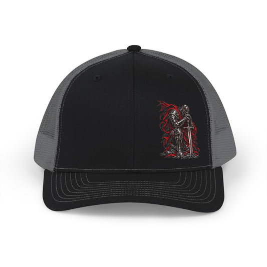 Against Flesh & Blood - Ephesians 6:12 Trucker Cap