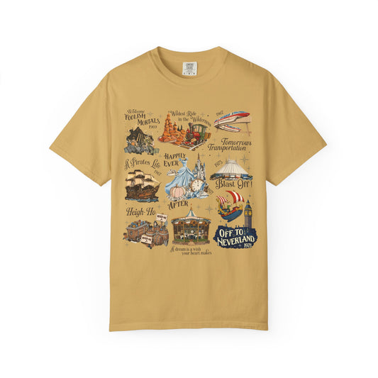 Theme Park Rides T-Shirt — Vintage Attraction Tee