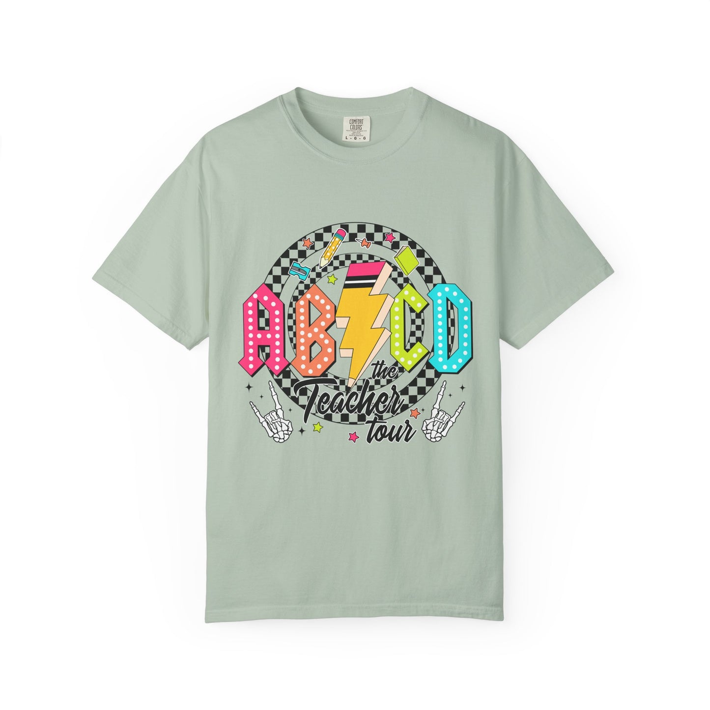 Teacher Tour Unisex T-Shirt, Gift for Educators, Back to School Shirt, Graduation, Teacher Appreciation, Rock n Roll Vibe