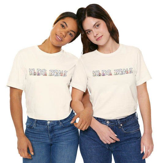 Kids Zone Daycare Easter T-Shirt — Easter Stripes