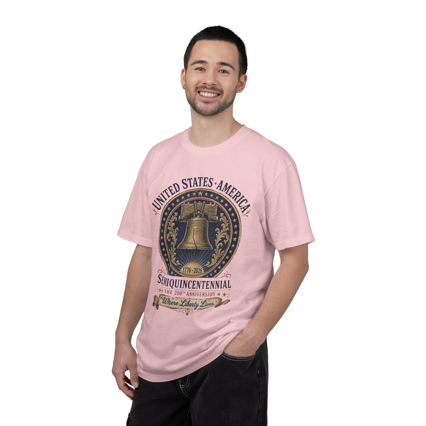Semiquincentennial Liberty Bell T-Shirt — 250th USA Anniversary Tee