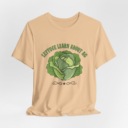 Lettuce Learn About AG Teacher Graphic Tee