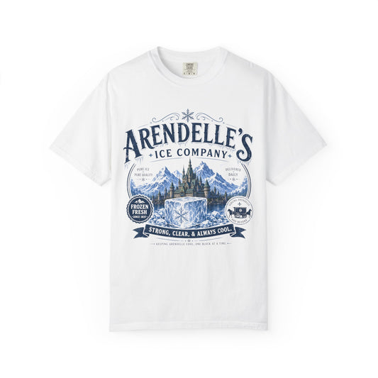 Arendelle's Ice Company T-Shirt — Vintage Mountain Winter Graphic Tee