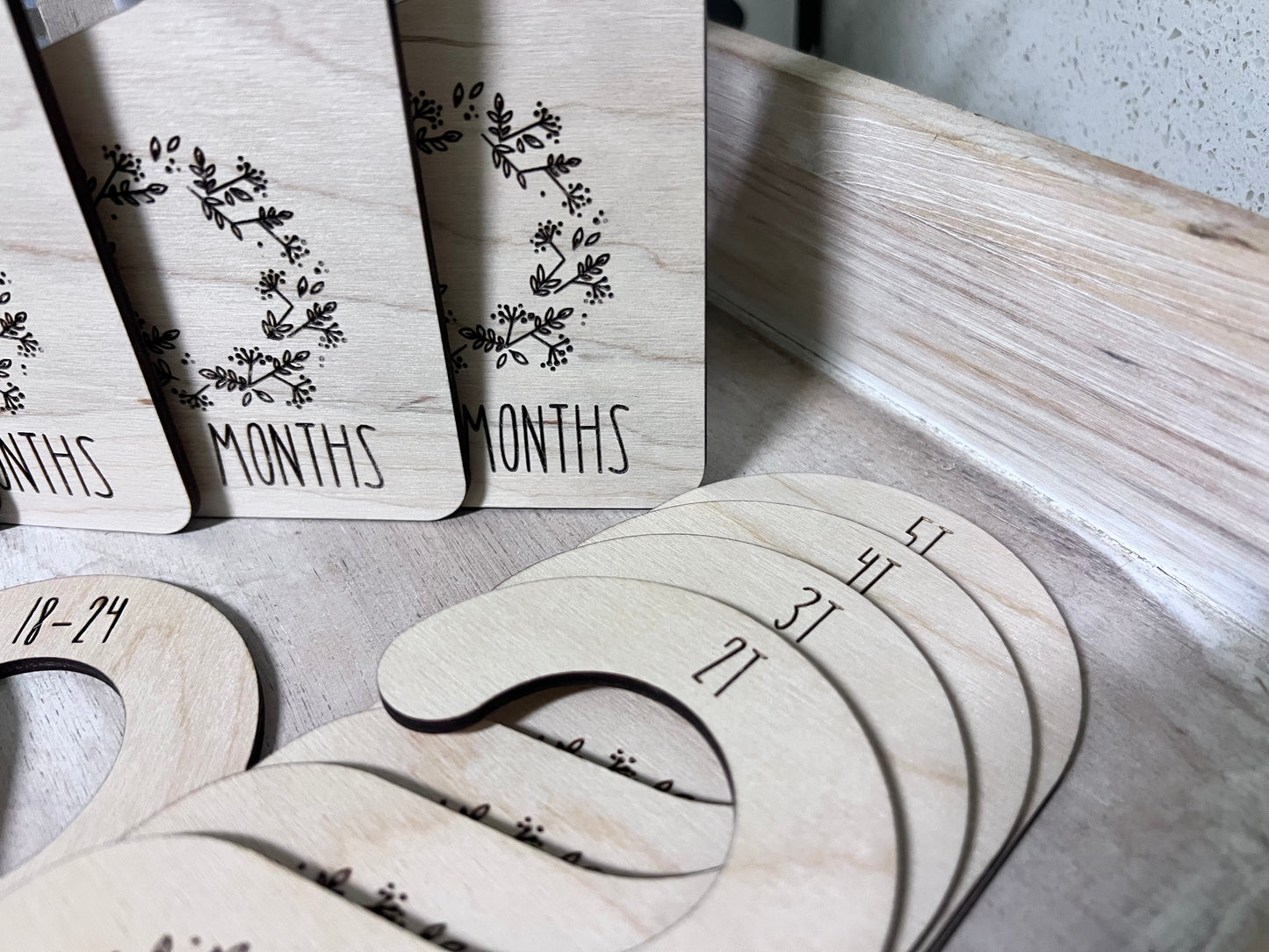 Wreath Baby Closet Organizers