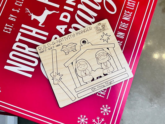 Assorted Pop-out DIY Ornaments