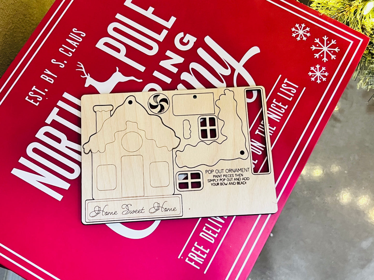Assorted Pop-out DIY Ornaments