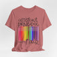 Rainbow Flair Pen School Staff Tee - Assistant Principal With Flair