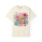School Nurse T-Shirt — Cute Floral Stethoscope Design