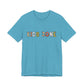 Kids Zone Daycare T-Shirt — Superhero Lettering