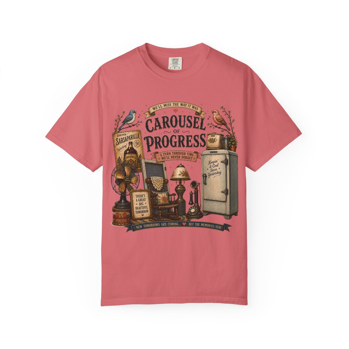 Carousel of Progress Vintage Graphic T-Shirt