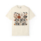 Faux Quilted Halloween Chick or Treat T‑Shirt