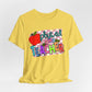 Colorful Faux Glitter Tee - PE Teacher