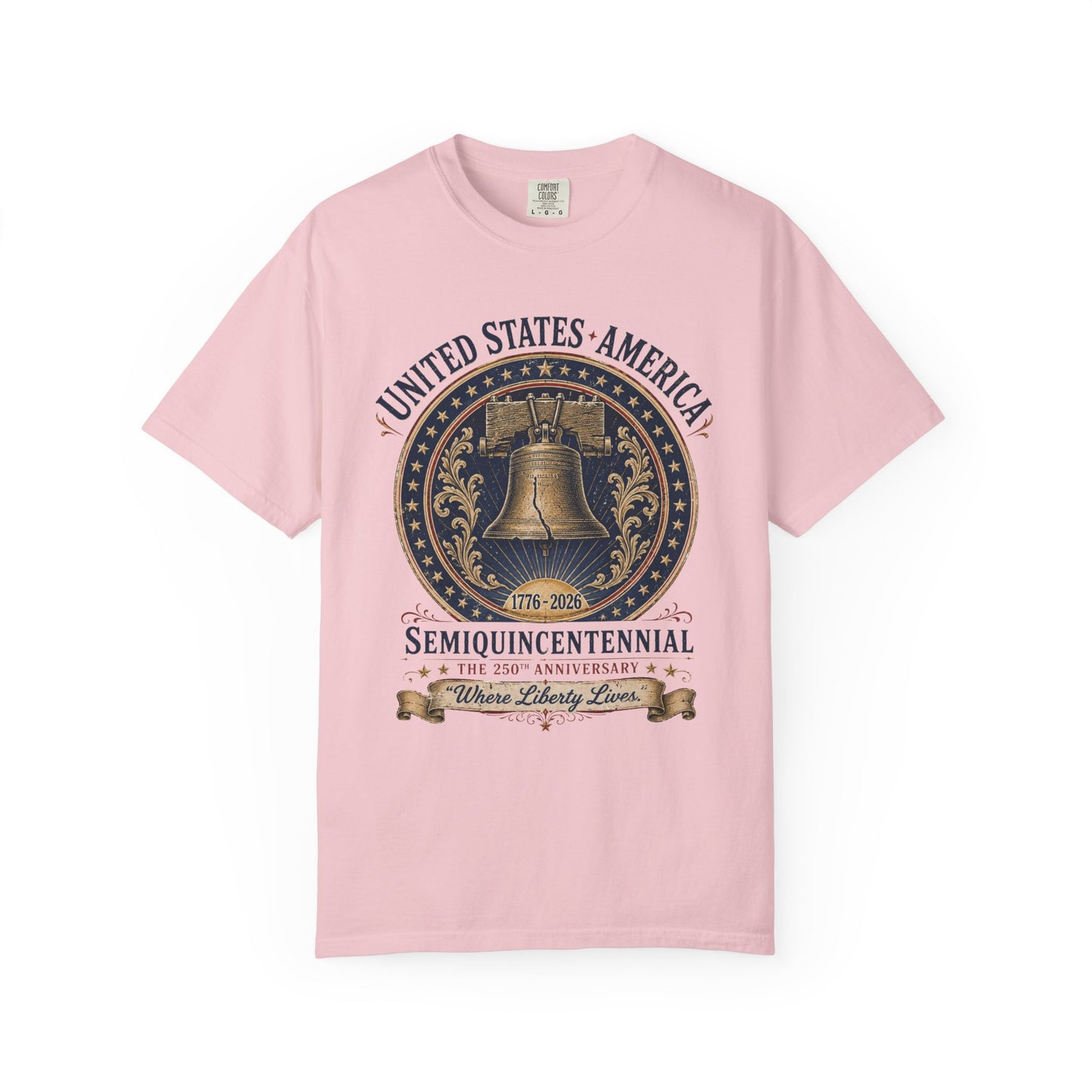 Semiquincentennial Liberty Bell T-Shirt — 250th USA Anniversary Tee