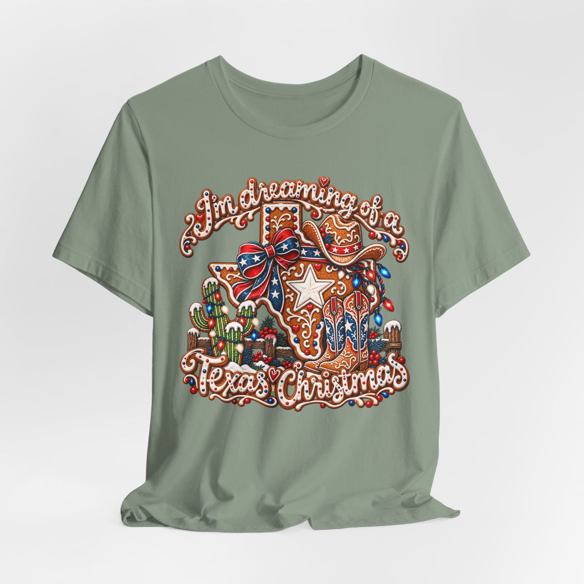 I’m Dreaming of a Texas Christmas - Country Christmas Graphic Tee