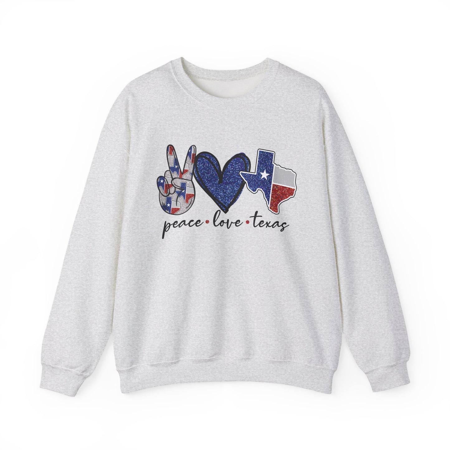 Peace Love Texas Sweatshirt Crewneck