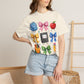 Back-to-School Cute School Supplies Doodles Graphic Tee