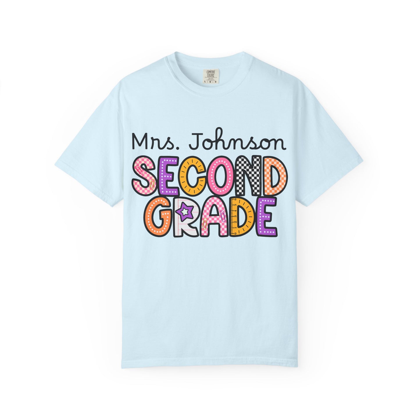 Personalized Second Grade Teacher T-Shirt