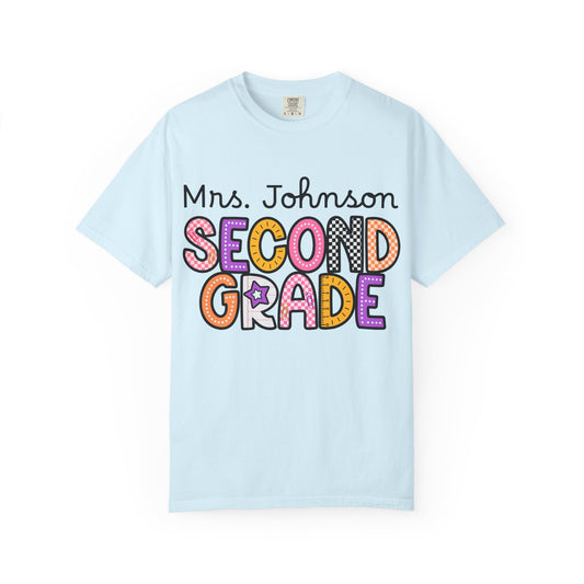 Personalized Second Grade Teacher T-Shirt