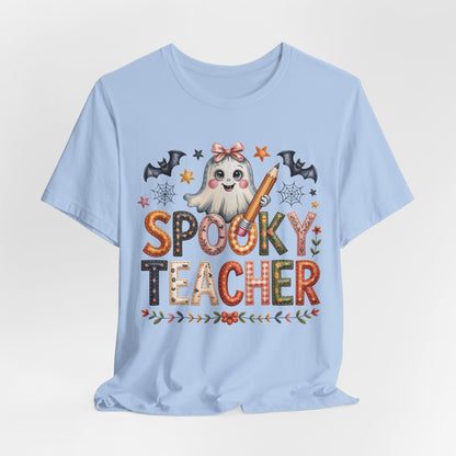 Patchwork Spooky Teacher Graphic Tee