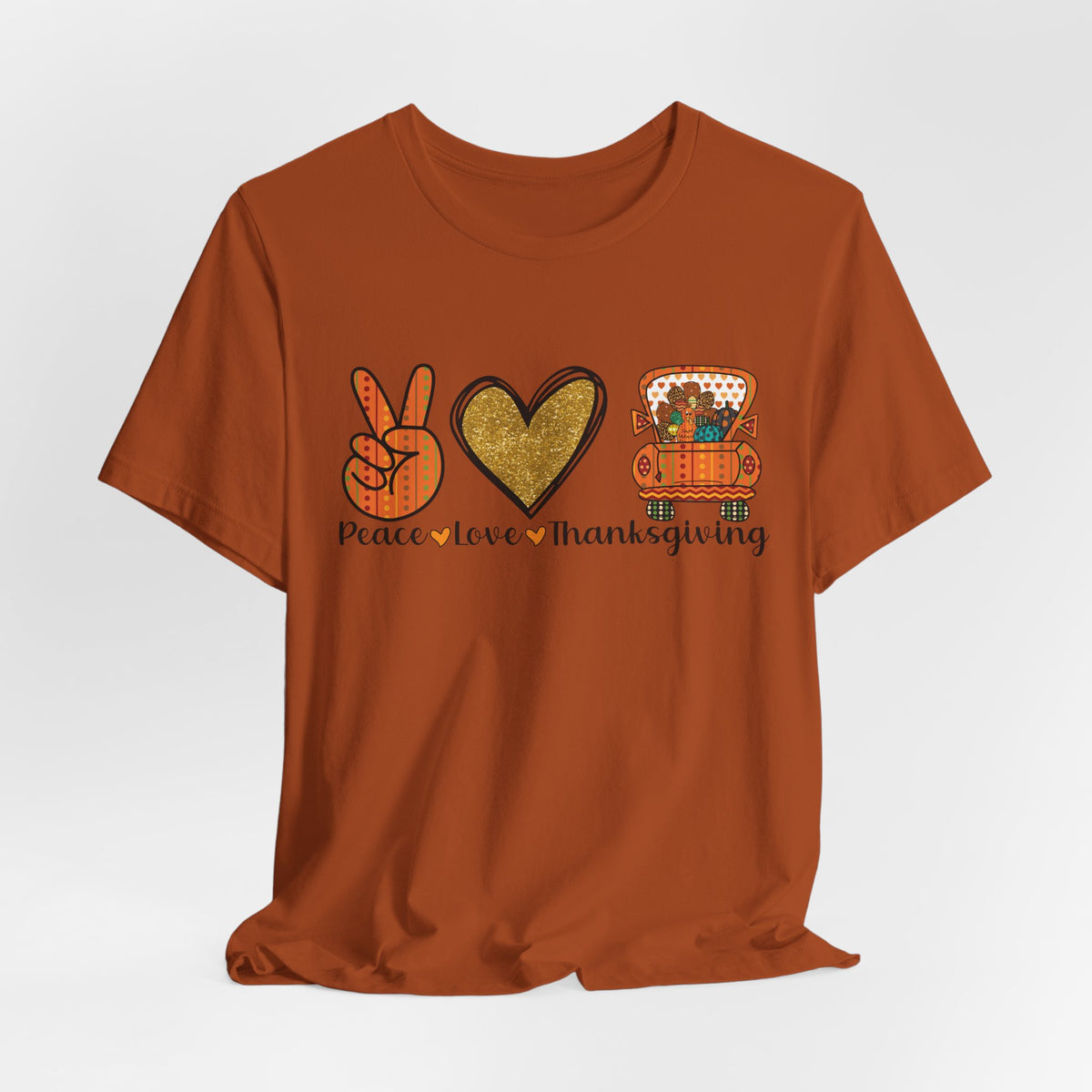 Peace, Love, Thanksgiving Graphic Tee