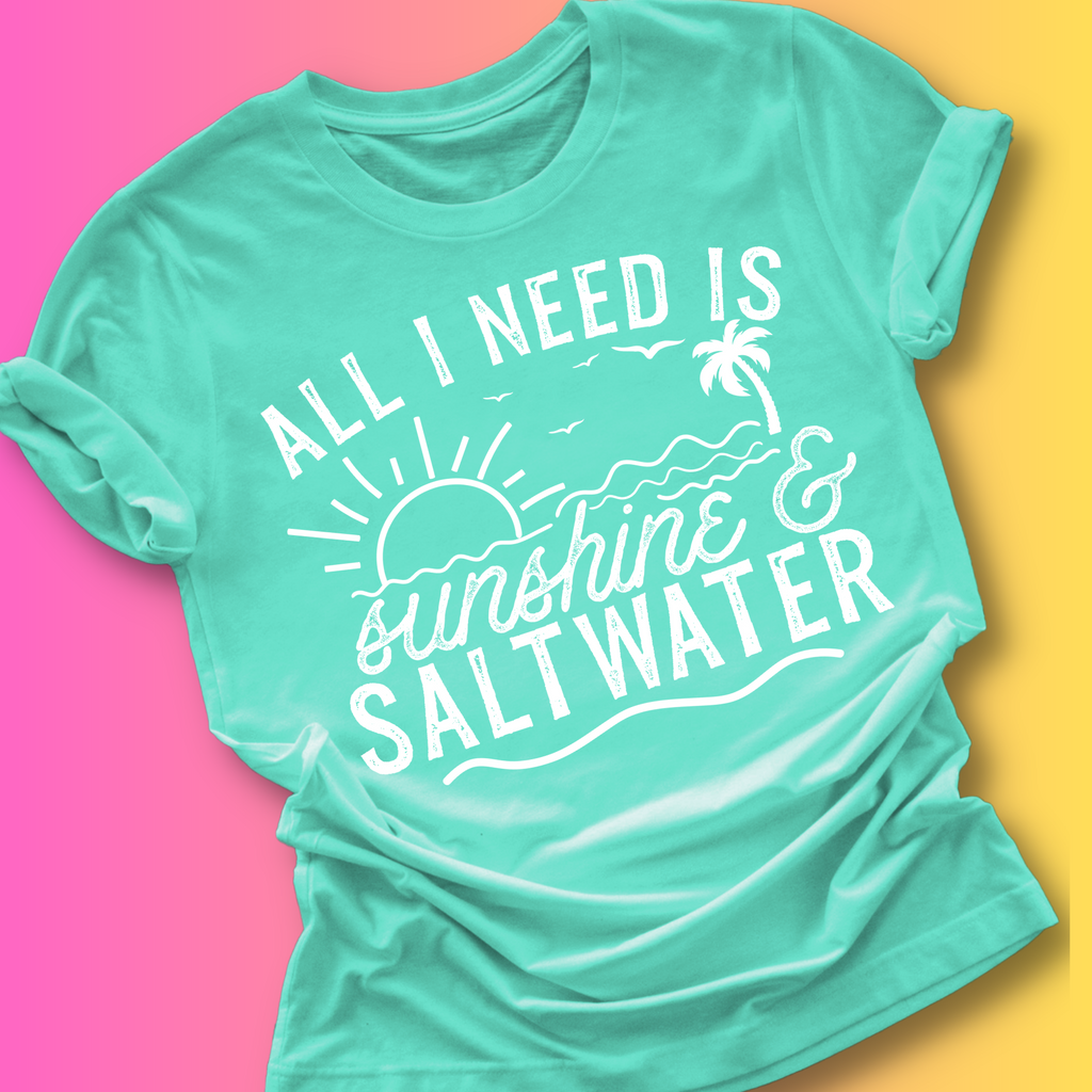 Sunshine and Saltwater Tee