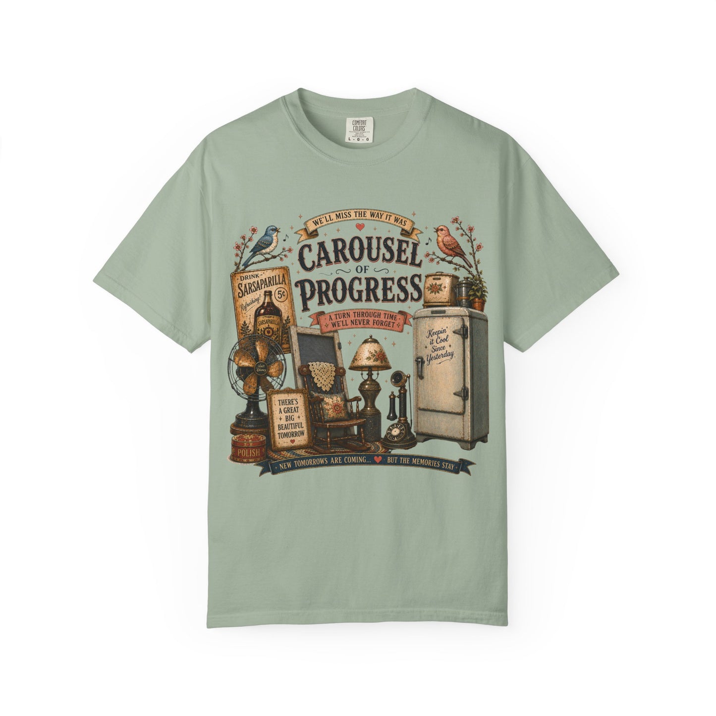 Carousel of Progress Vintage Graphic T-Shirt
