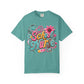 School Nurse T-Shirt — Cute Floral Stethoscope Design