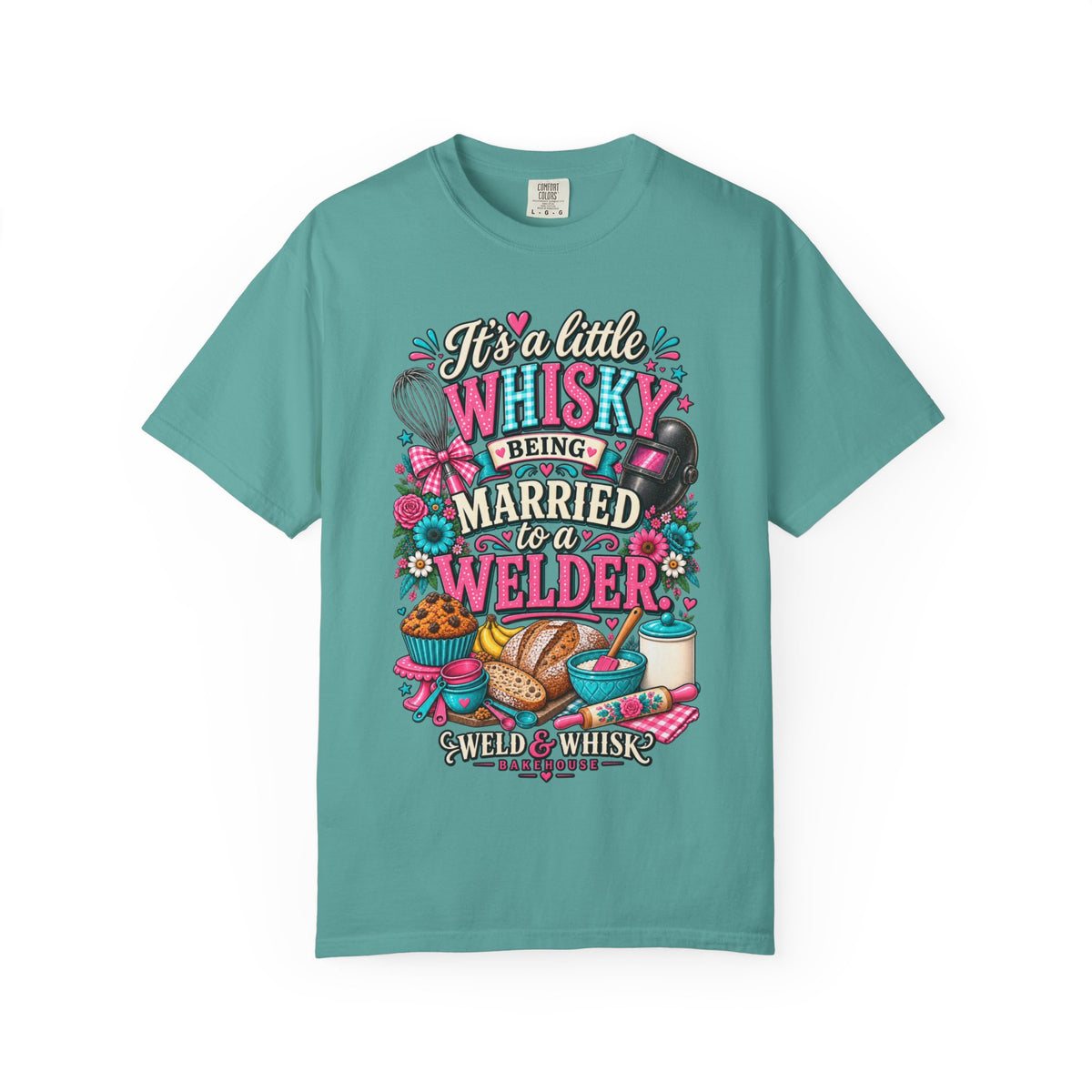 It's a Little Whisky Being Married to a Welder T-Shirt — Funny Welder Wife Gift