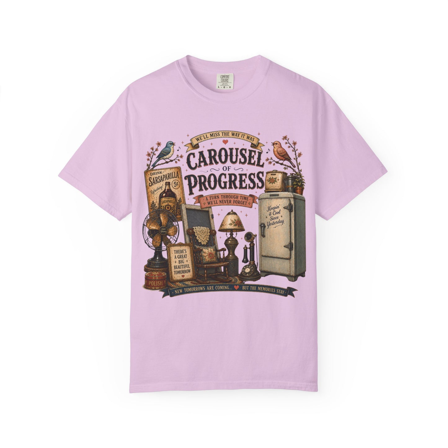 Carousel of Progress Vintage Graphic T-Shirt