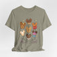 Snack Character T-Shirt — “Just Here for the Snacks” Graphic Tee