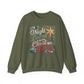 O Holy Night Divine Christmas Star Holiday Sweatshirt Christmas Crewneck