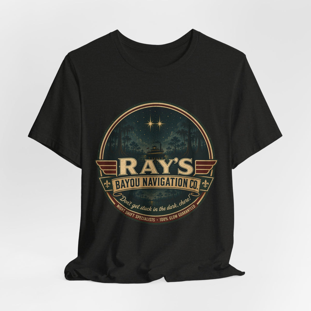Ray’s Bayou Navigation Co. T-Shirt — Vintage Adventure Bayou Tee