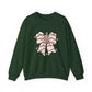 Christmas Tree Cake Bow Christmas Crewneck