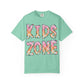 Kids Zone Daycare Comfort Colors Tee - Spring Pastels Plaid