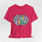 Lunch Lady T-Shirt — Retro Checkerboard Graphic Tee for School Staff & Cafeteria Heroes