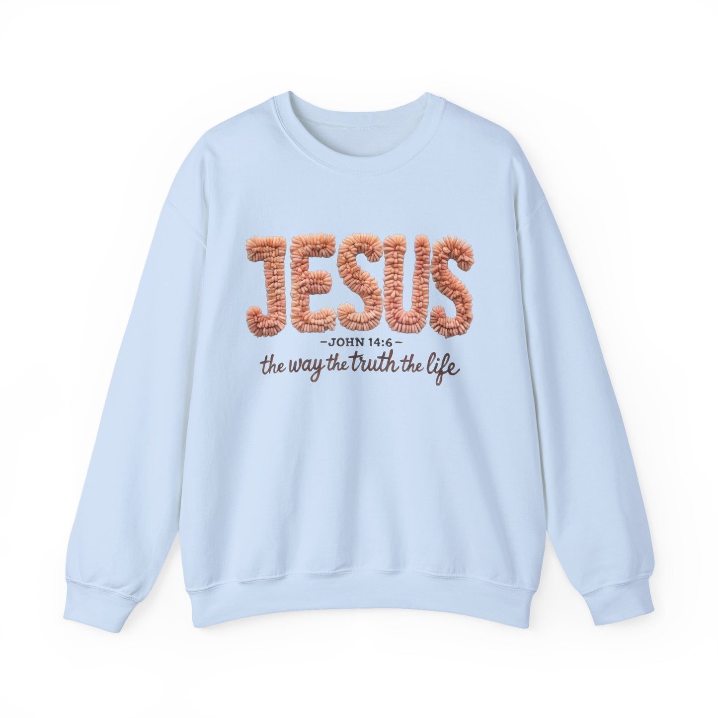 Jesus "the way the truth the life" John 14:6 Christmas Sweatshirt Crewneck