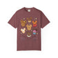 Cute Snack Character T-Shirt — “Just Here for the Snacks” Graphic Tee