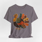 Patchwork Turkey - Thanksgiving Graphic Tee
