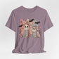 Quilted Cute Ghost Sisters Halloween T-Shirt