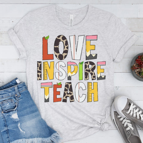 Love Inspire Teach Tee