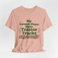 My Lesson Plans Have Tractor Tracks Ag Teacher Graphic Tee