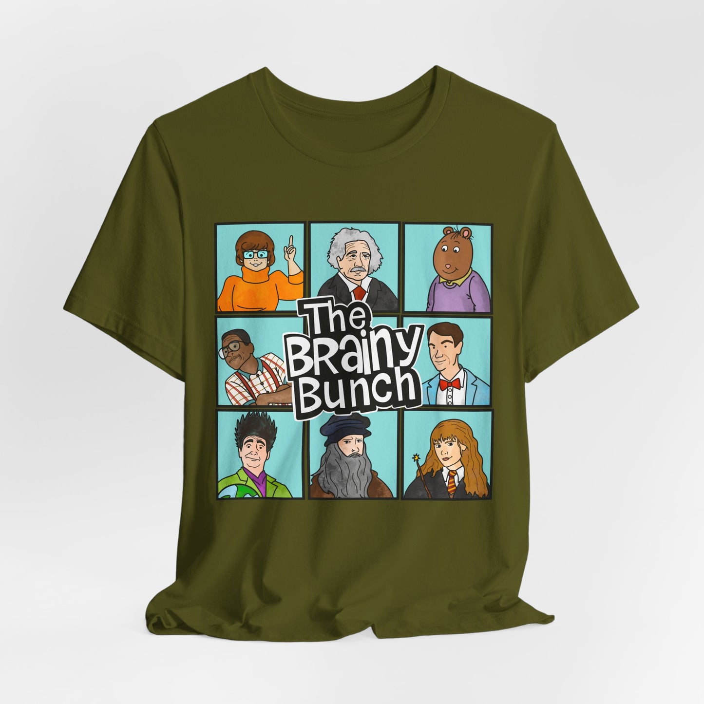 The Brainy Bunch Science Teacher Tee