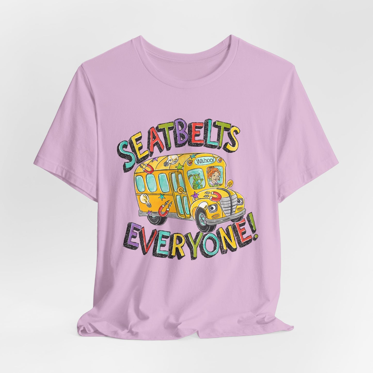 Seatbelts Everyone! School Bus Graphic Tee