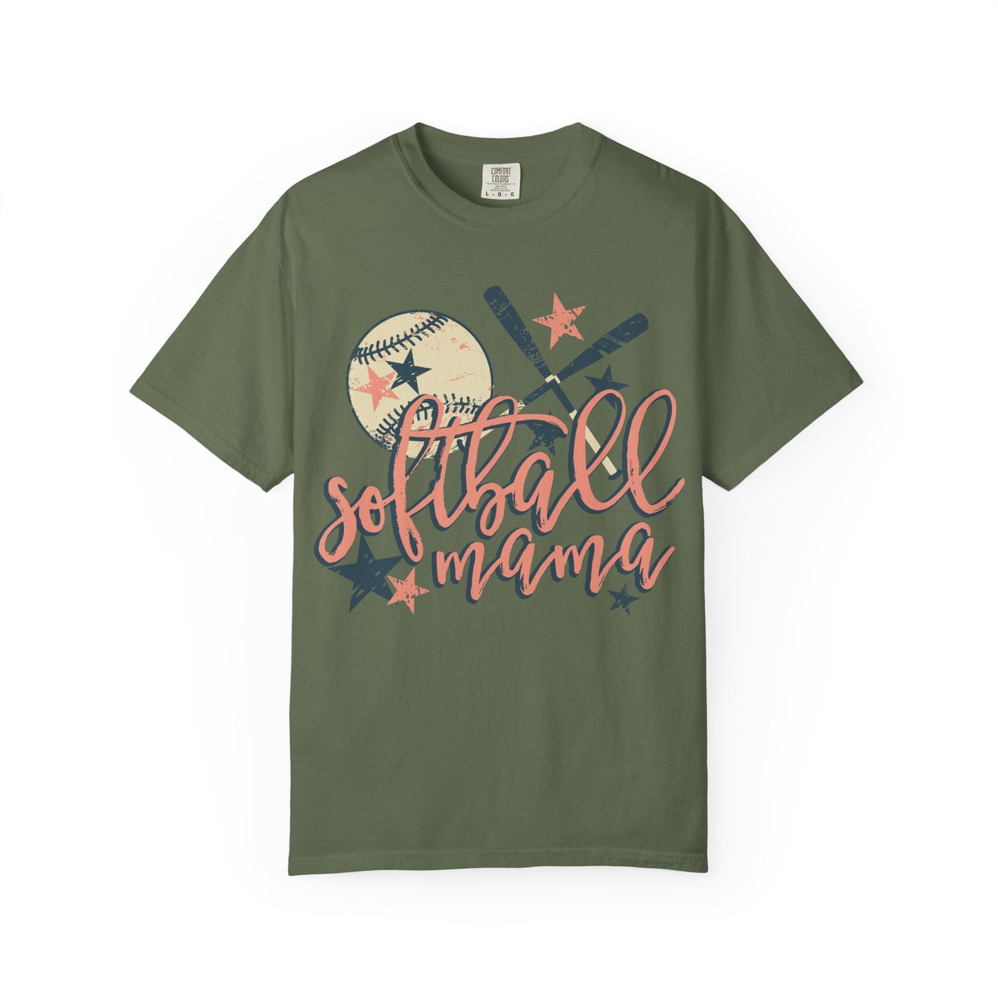 Softball Mom Vintage T-Shirt, Relaxed Fit Shirt, Casual Wear, Gift for Friends, Comfy Everyday Tee