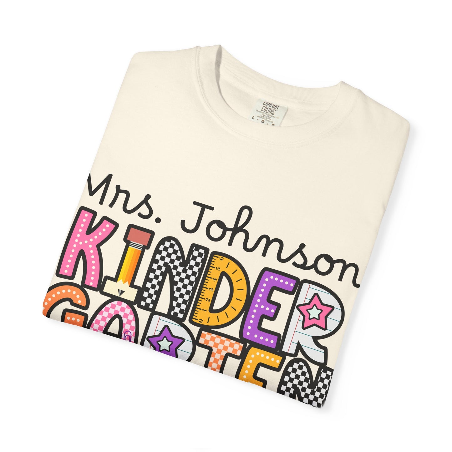 Personalized Kindergarten Teacher T-Shirt
