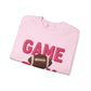 Game Day Football Yarn Crewneck Sweatshirt