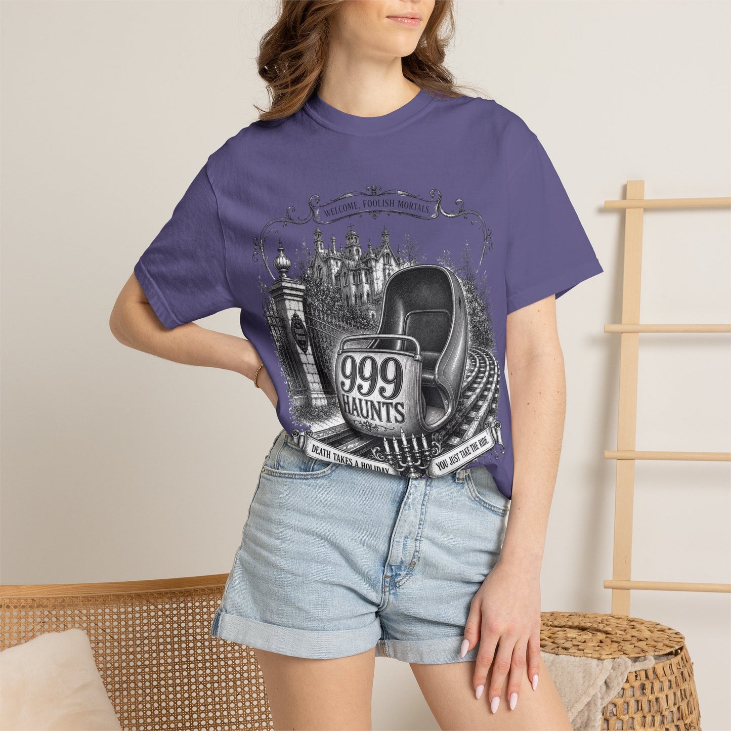 999 Haunts Vintage Haunted Ride Tee